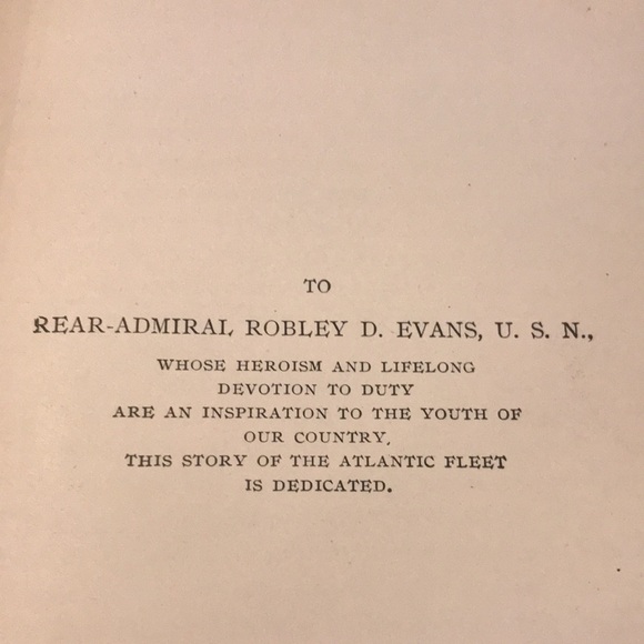 Antiquarian book On Board A U.S. Battleship first edition 1909 historical - Picture 8 of 16